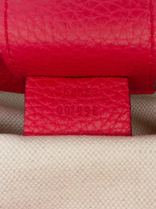 Gucci Pre-Owned 2016-2025 スモール バイカラー カーフスキン