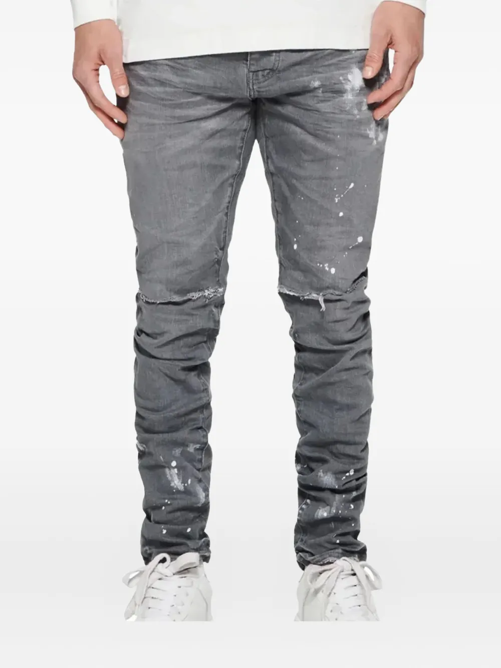 Purple Brand Stadium Dapple "Grey" jeans - Grigio