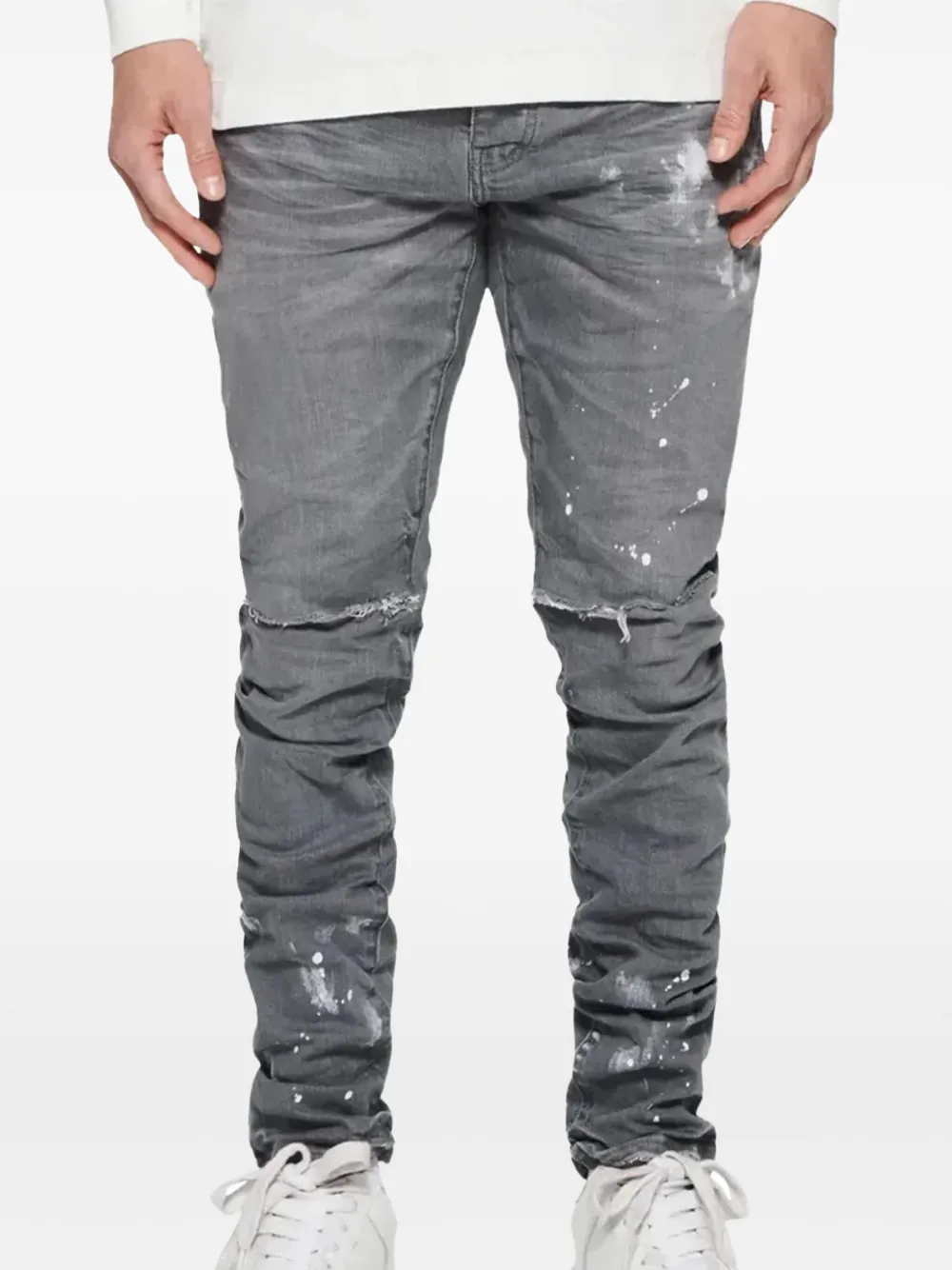 Purple Brand Stadium Dapple "Grey" jeans | Grey | Image 1
