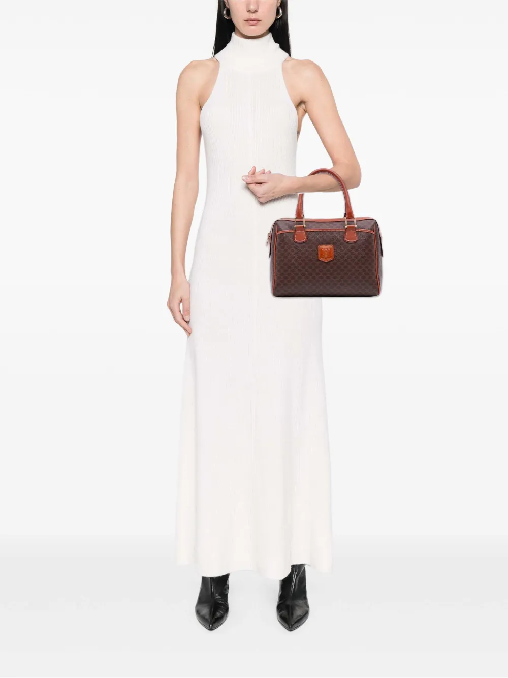 Celine Pre-Owned 1993 Macadam Coated Canvas handbag | Pre-Owned | Image 2