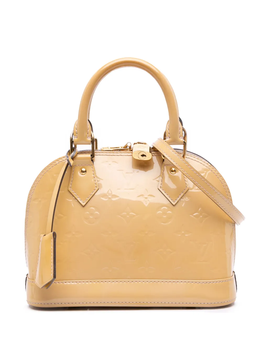 Louis Vuitton Pre-Owned 2013 Monogram Vernis Alma BB satchel | Brown | Image 1