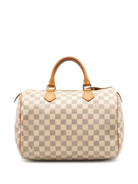 Louis Vuitton Pre-Owned 2012 Damier Azur Speedy 30 boston bag