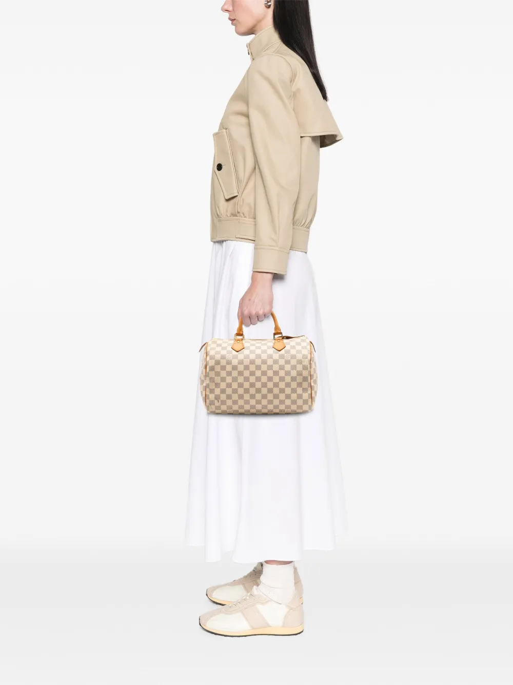 Louis Vuitton Pre-Owned 2012 Damier Azur Speedy 30 boston bag | Pre-Owned | Image 2