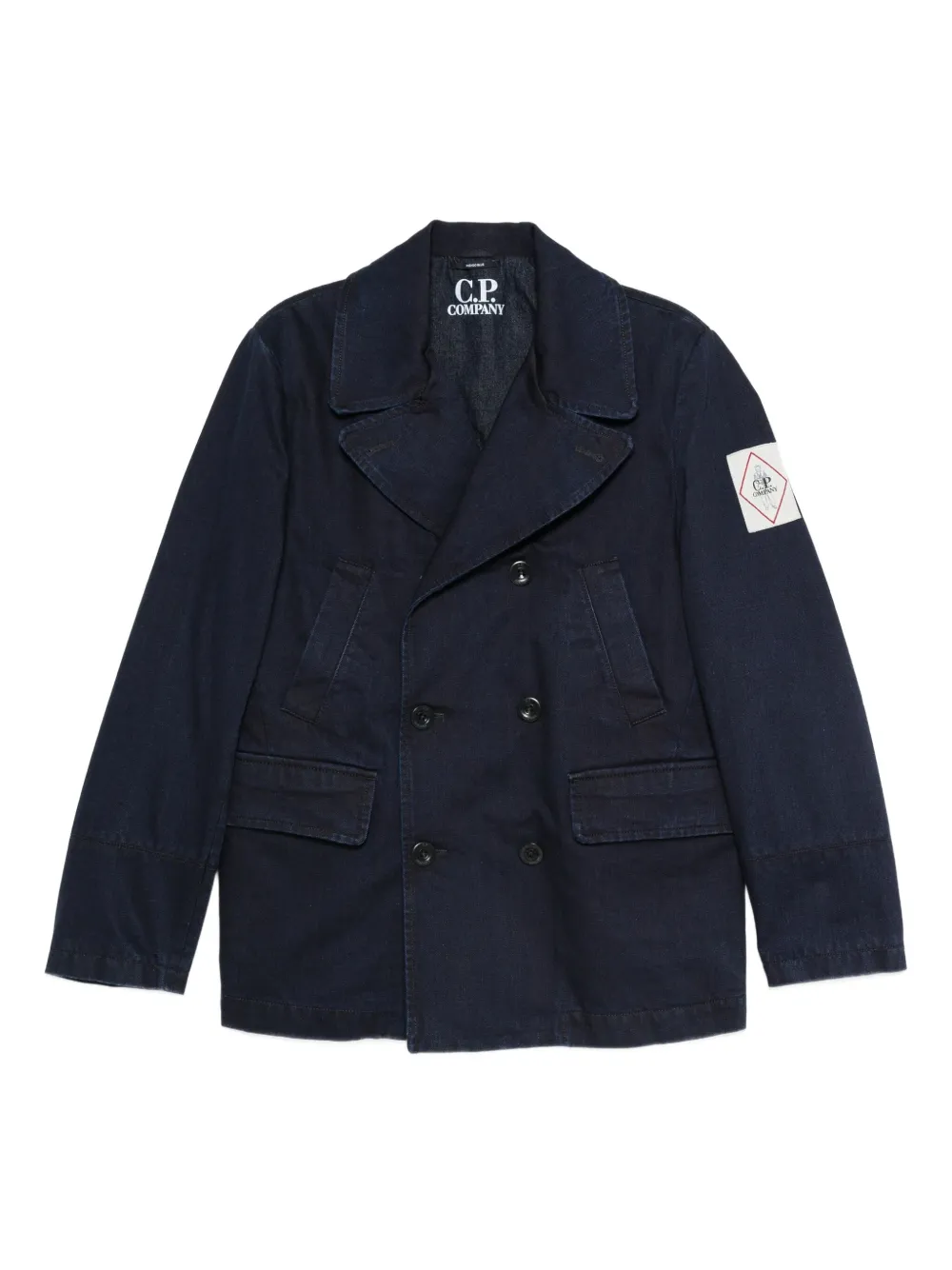 C.P. Company double-breasted denim blazer | Blue | Image 1
