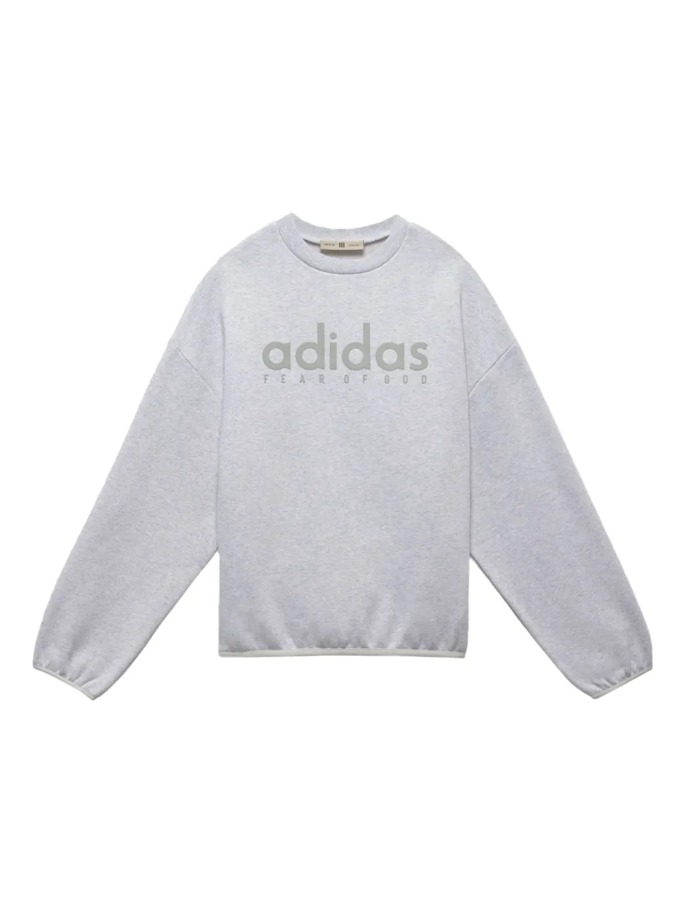 adidas Stadium fleece "Light Grey" sweatshirt | Grey | Image 1