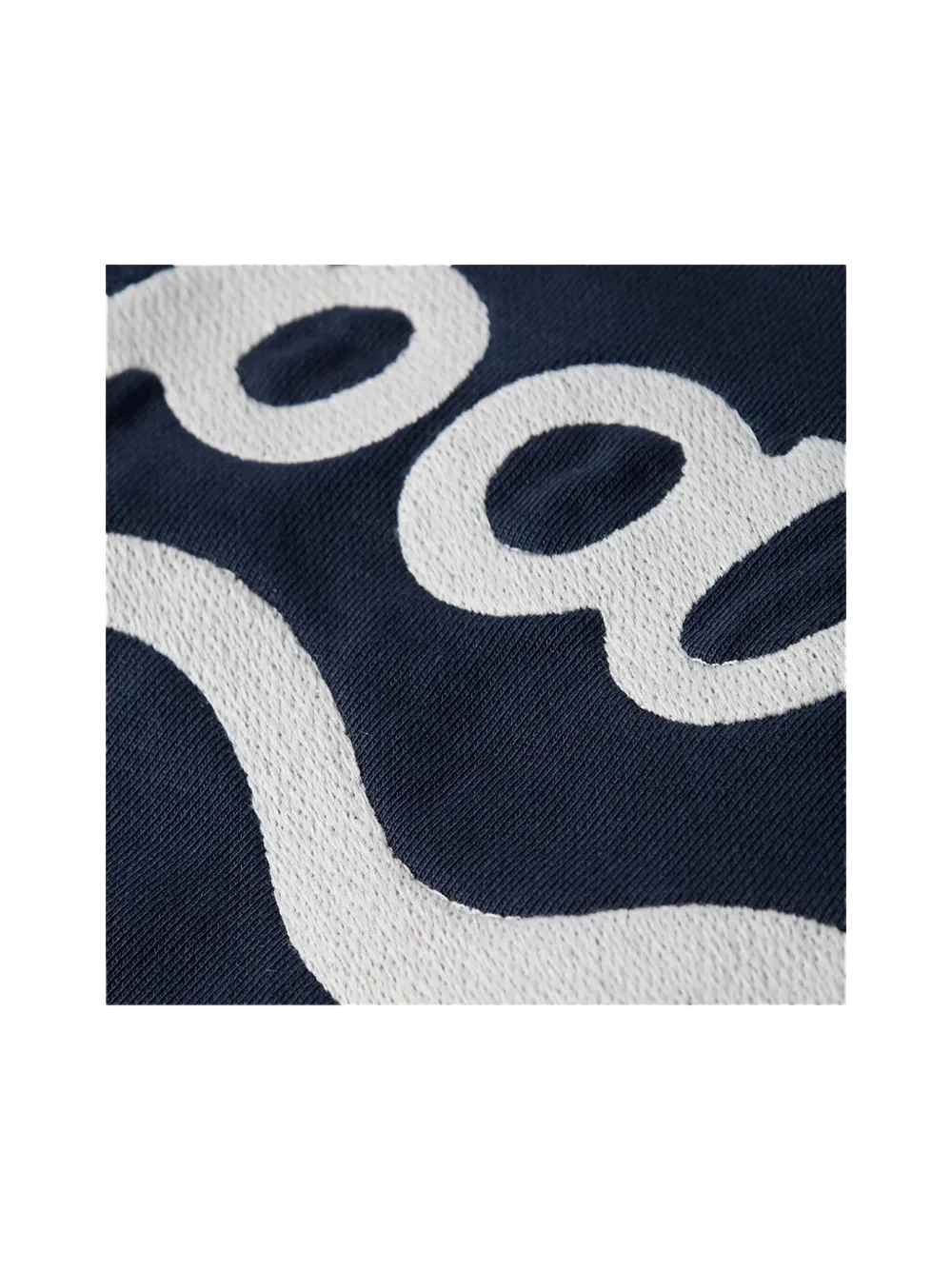 BY PARRA Stadium Water Wave Navy Blue sweatshirt - Blauw