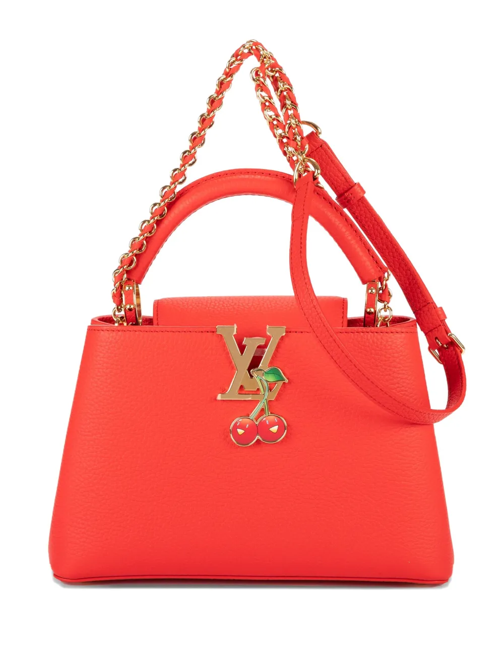 Louis Vuitton Pre-Owned Borsa tote con ciliegie - Rosso