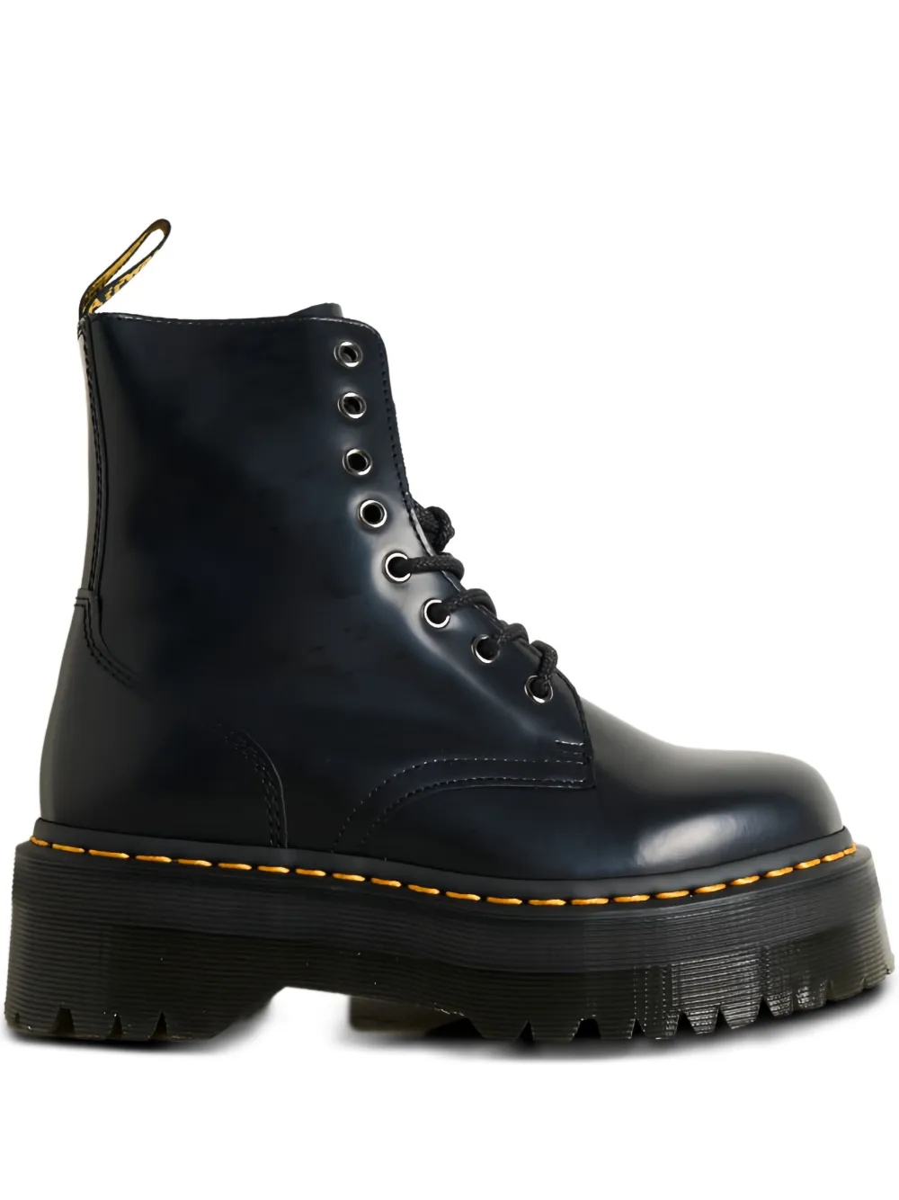 Dr. Martens Jadon Smooth platform lace-up combat boots - ブラック Dr. Martens Jadon Smooth platform lace-up combat boots - ブラック