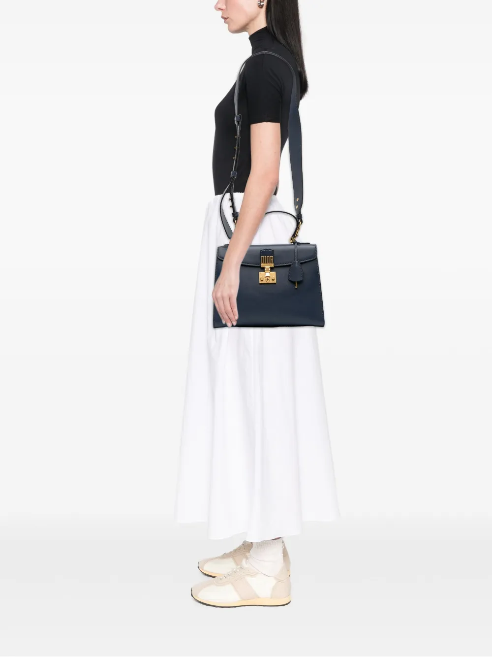 Christian Dior Pre-Owned 2017 Leather DiorAddict Top Handle Bag satchel | Pre-Owned | Image 2