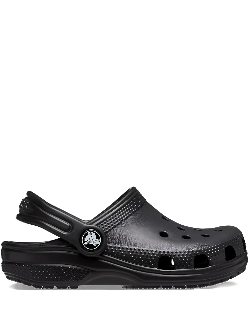 Crocs Classic heel-strap clog sandals Black
