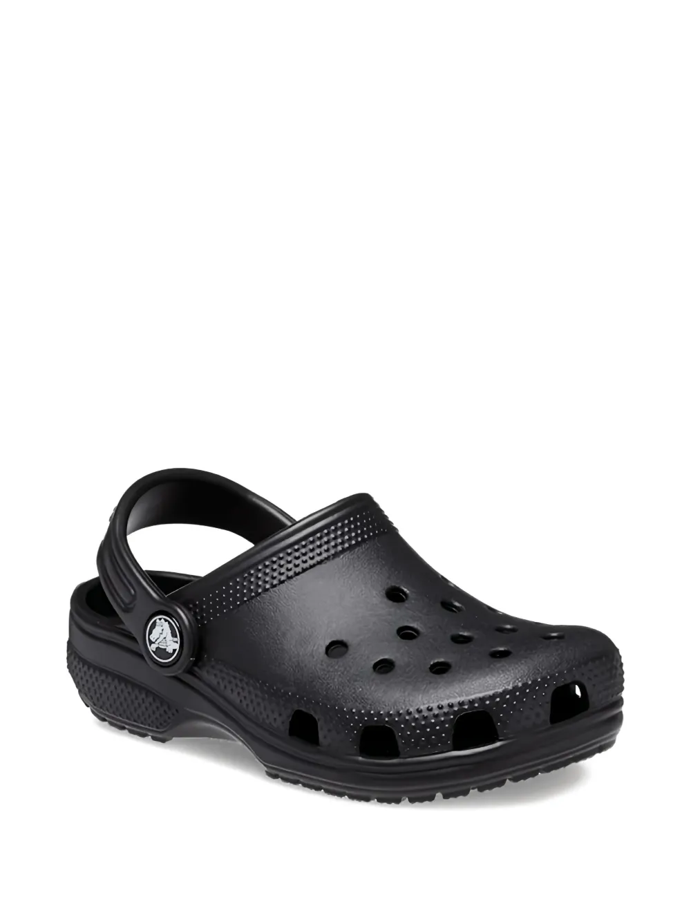Crocs Classic Heel-strap Clog Sandals In Black