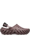 Crocs Echo perforated-detail clog sandals - Red