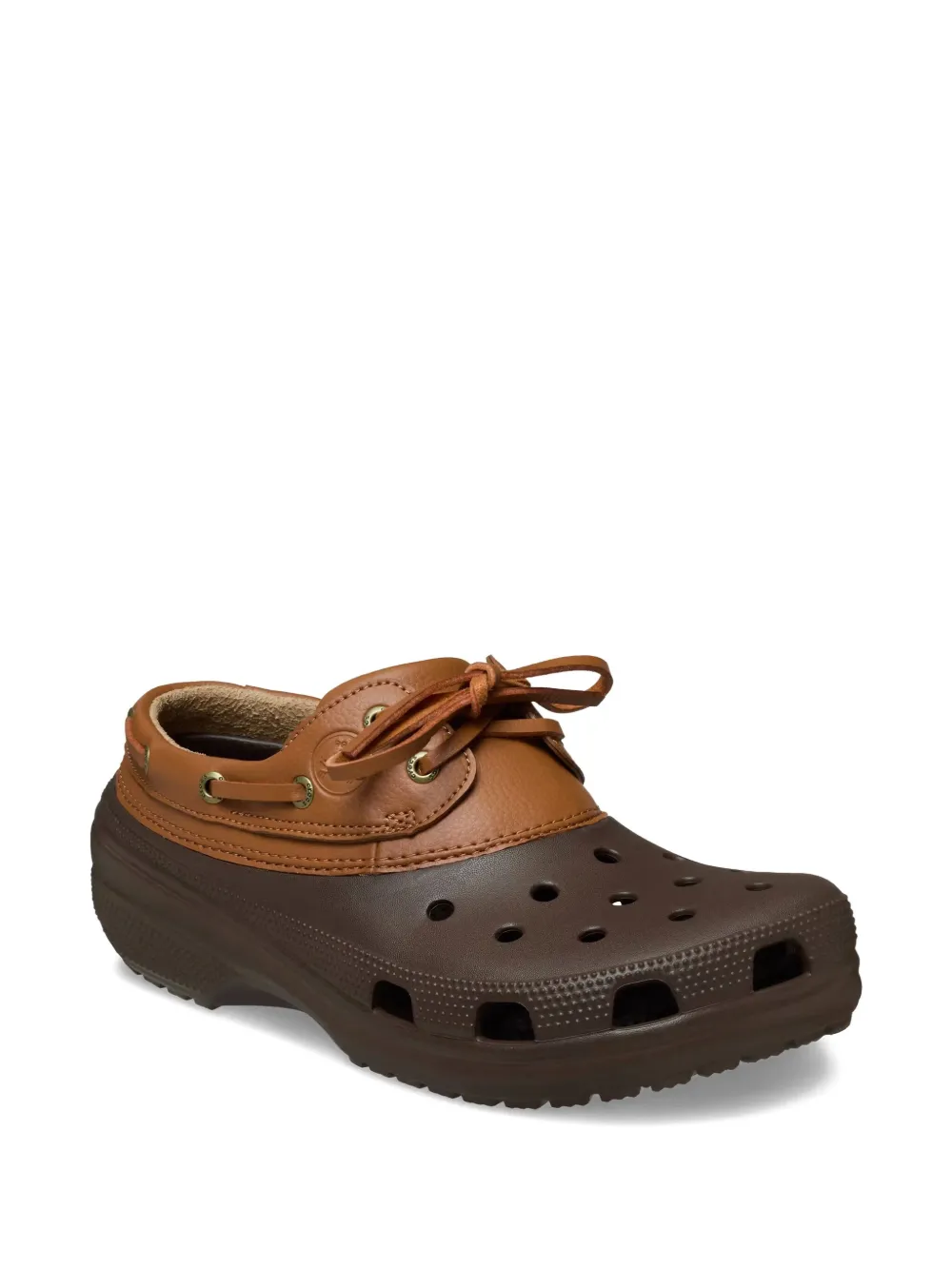 Crocs Classic Islander Boat "Coffee Cognac" clogs Brown