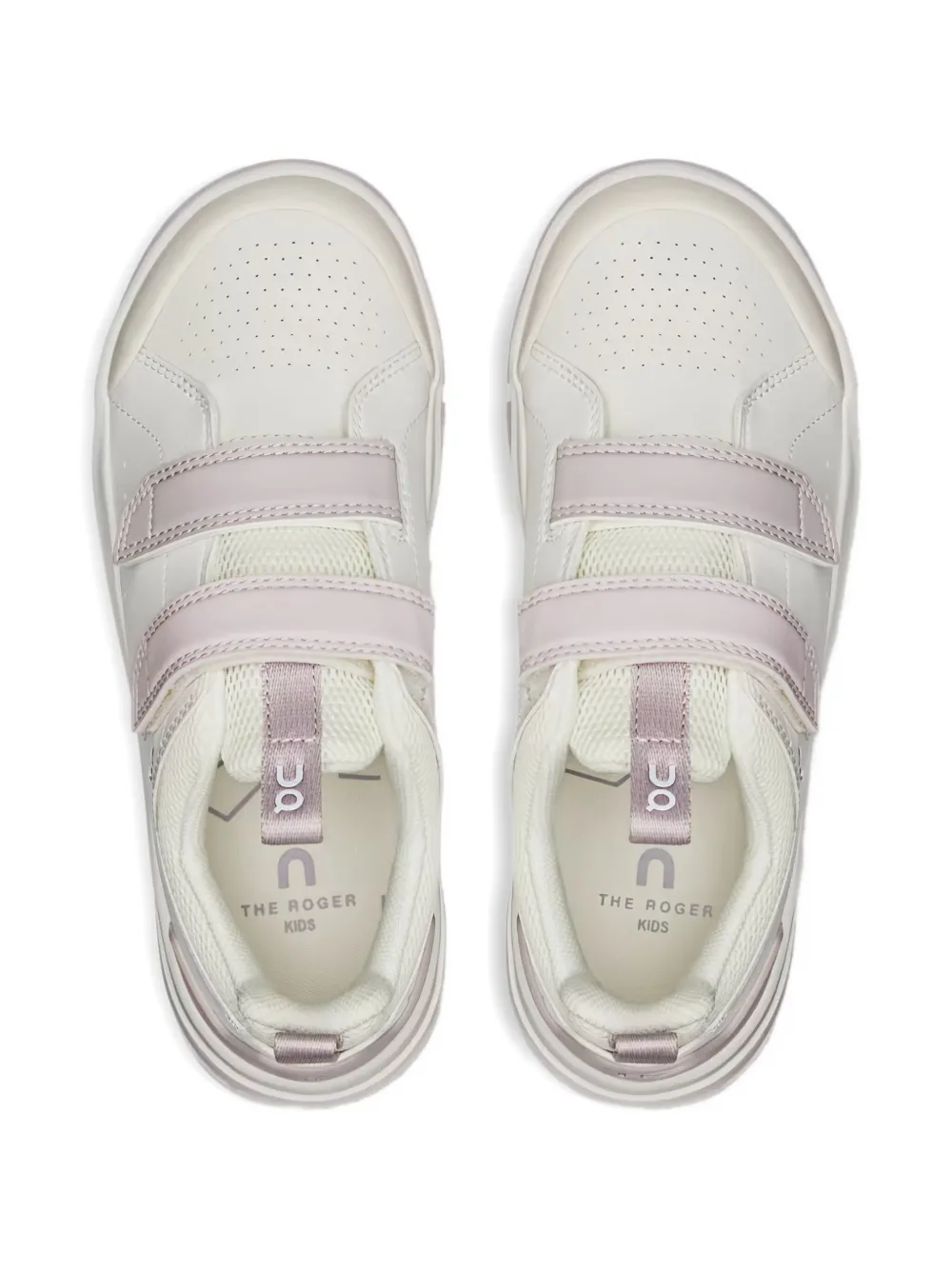 on running kids The Roger double-strap sneakers White