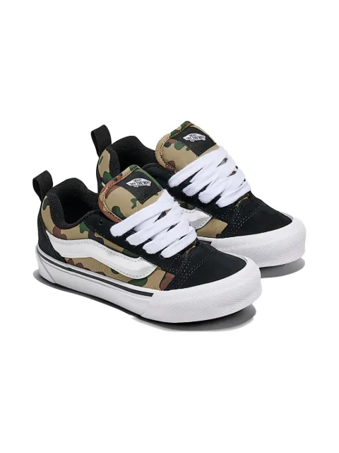 Vans Kids Knu Skool "Camo/Black" sneakers
