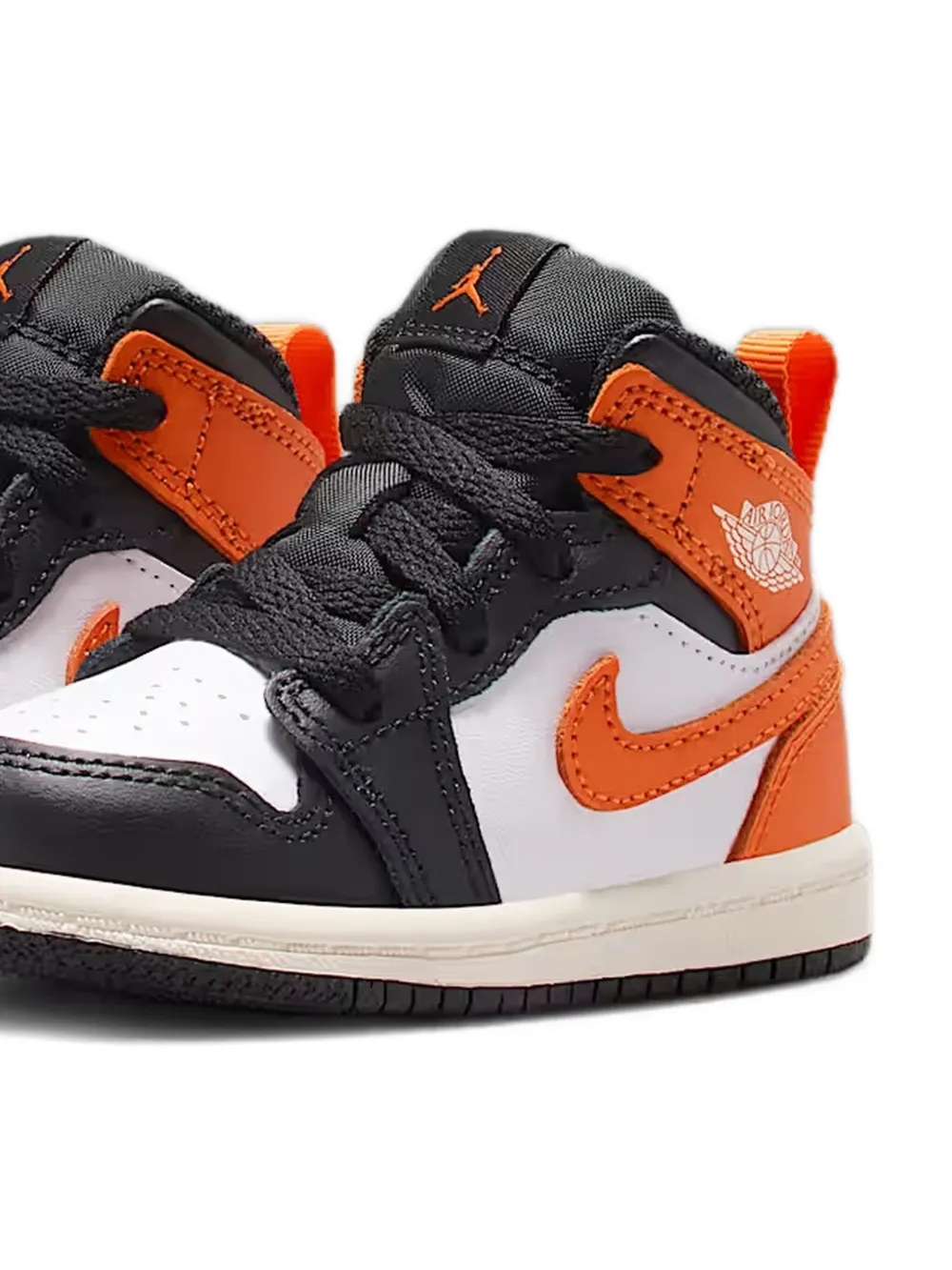 Jordan Kids Air Jordan 1 Mid "Shattered Backboard" sneakers Zwart