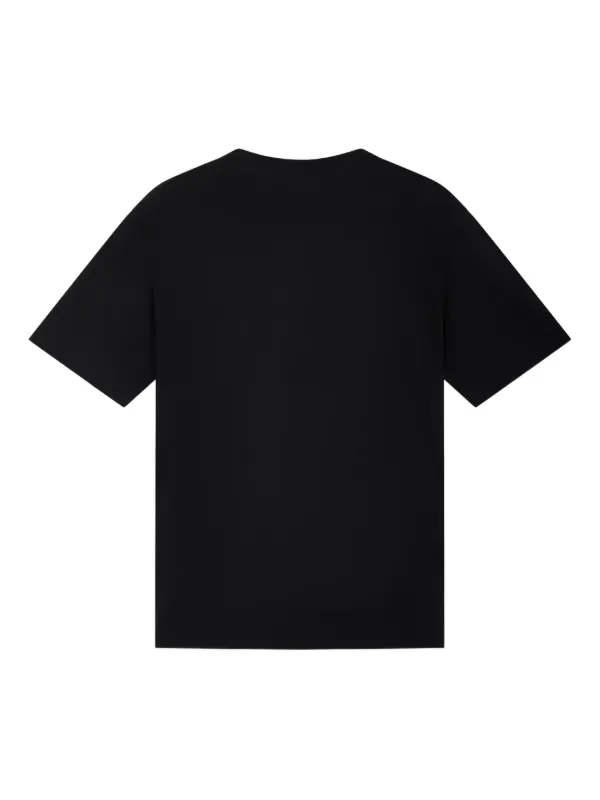 Comme Des Garçons Homme slogan-print T-shirt Black FARFETCH IN
