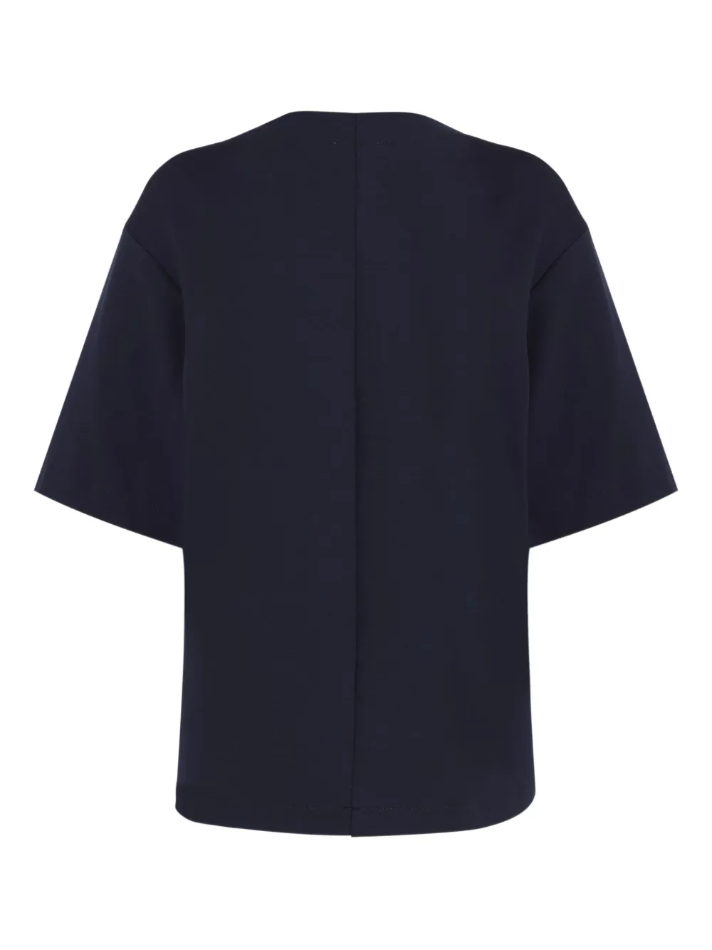 Gloria Coelho Top met V-hals Blauw