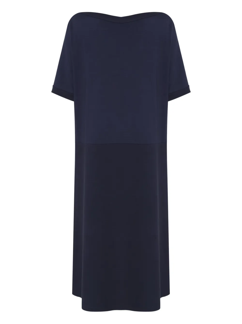 Gloria Coelho Midi-jurk met boothals - Blauw