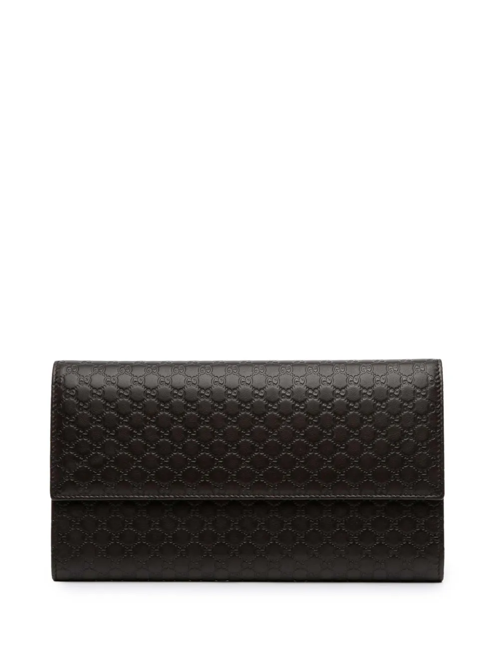 Gucci Pre-Owned 2000-2015 Microguccissima Travel Organizer | Brown | Image 1