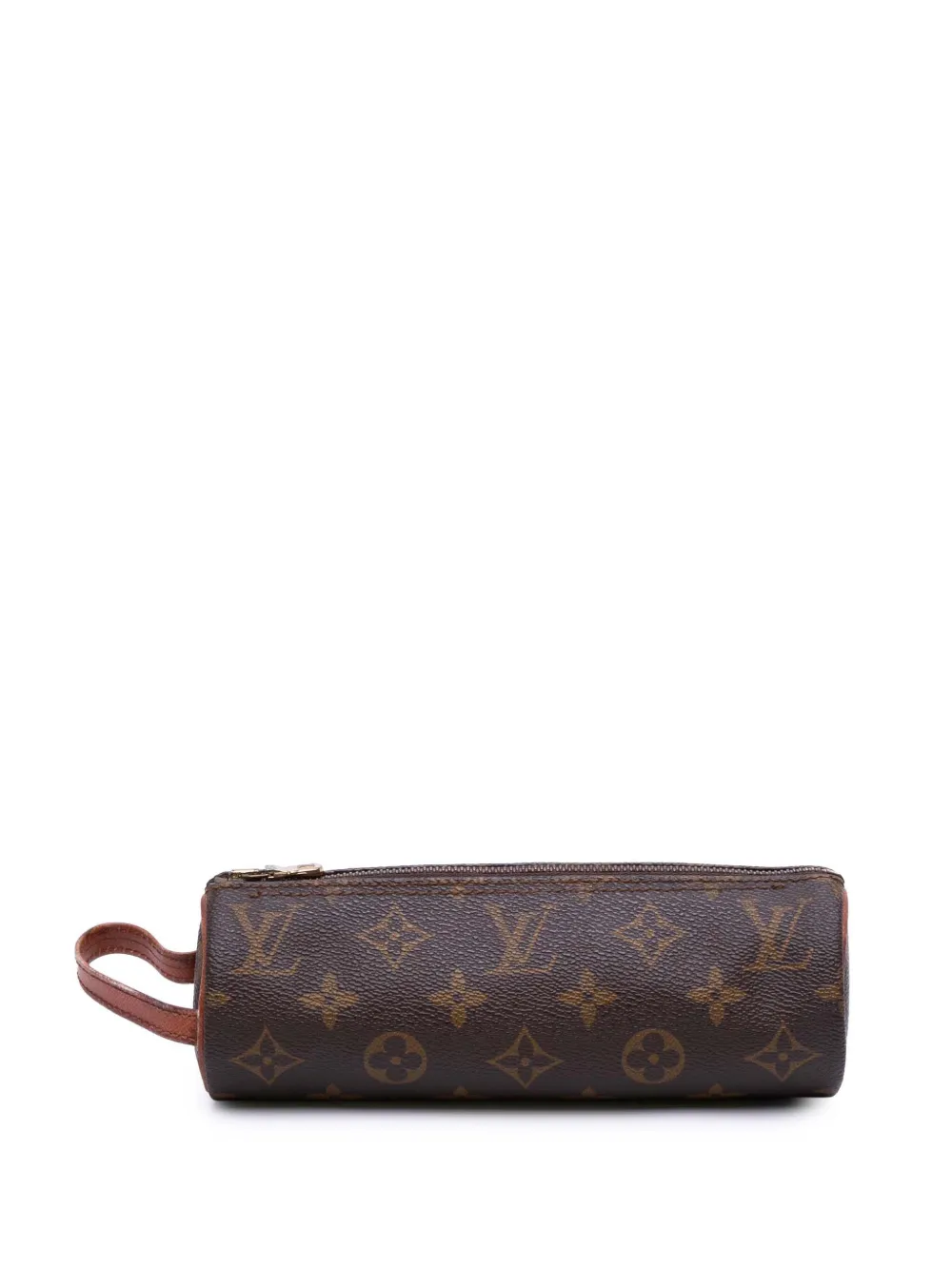 Louis Vuitton Pre-Owned 1991 モノグラム トゥルース ロンド ペンシルケース 20 - ブラウン Louis Vuitton Pre-Owned 1991 モノグラム トゥルース ロンド ペンシルケース 20 - ブラウン