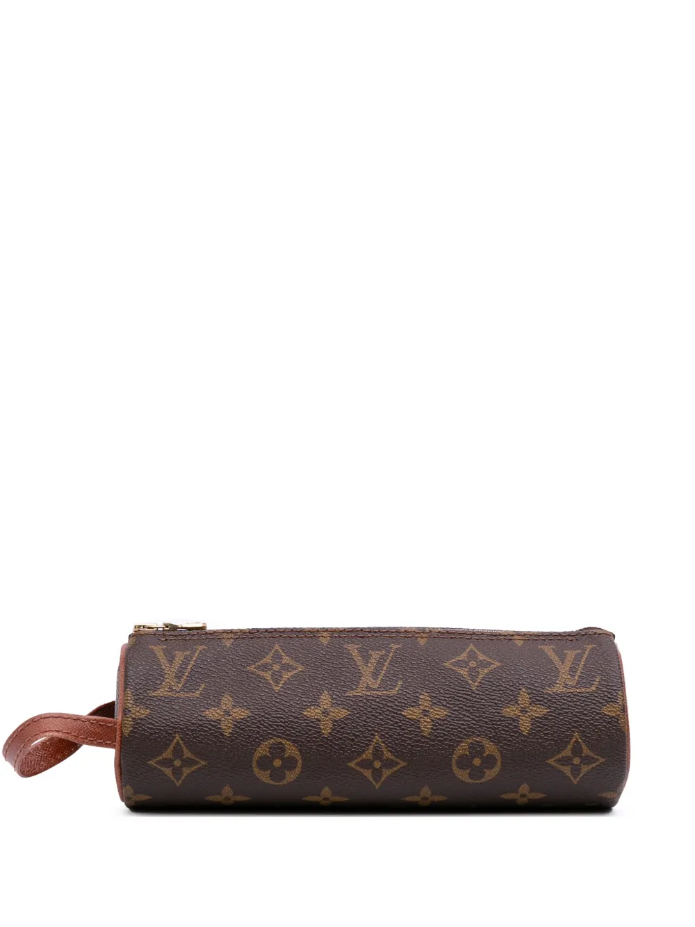 Louis Vuitton Pre-Owned 1991 モノグラム トゥルース ロンド ペンシルケース 20 - ブラウン Louis Vuitton Pre-Owned 1991 モノグラム トゥルース ロンド ペンシルケース 20 - ブラウン