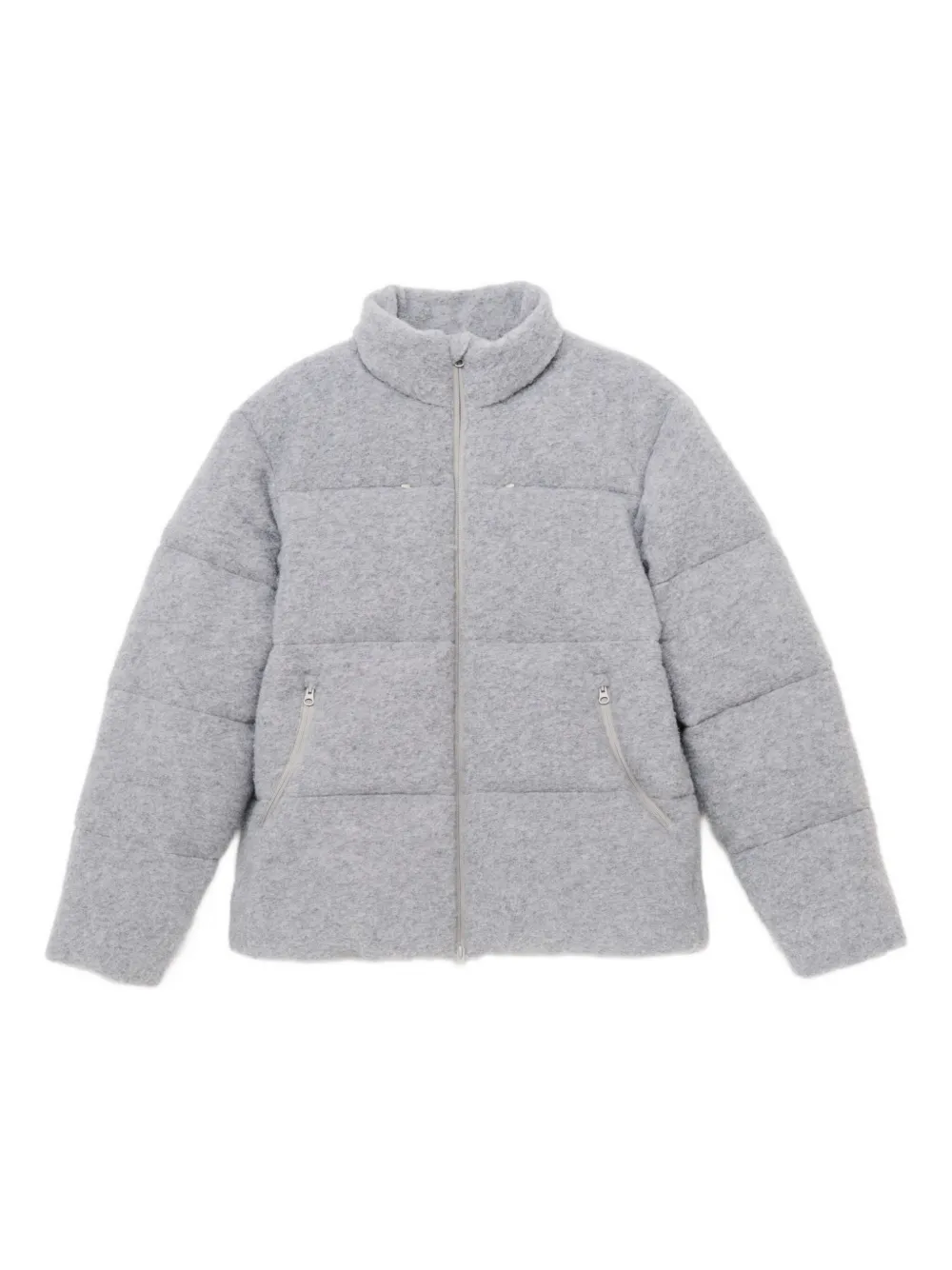 Hiking Patrol high-neck padded jacket | Grey | Image 1