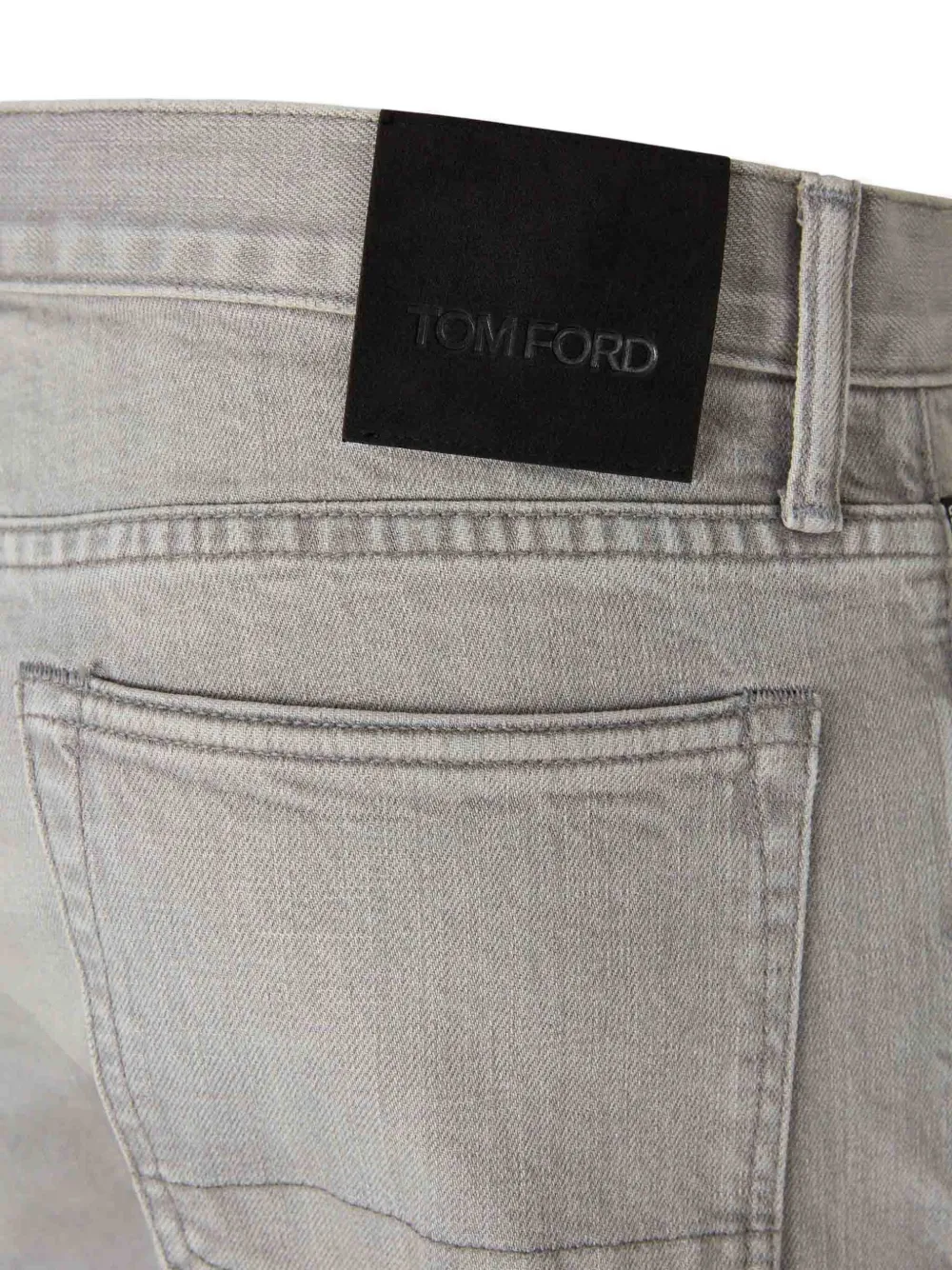 Tom Ford Slim-fit Jeans In Gray