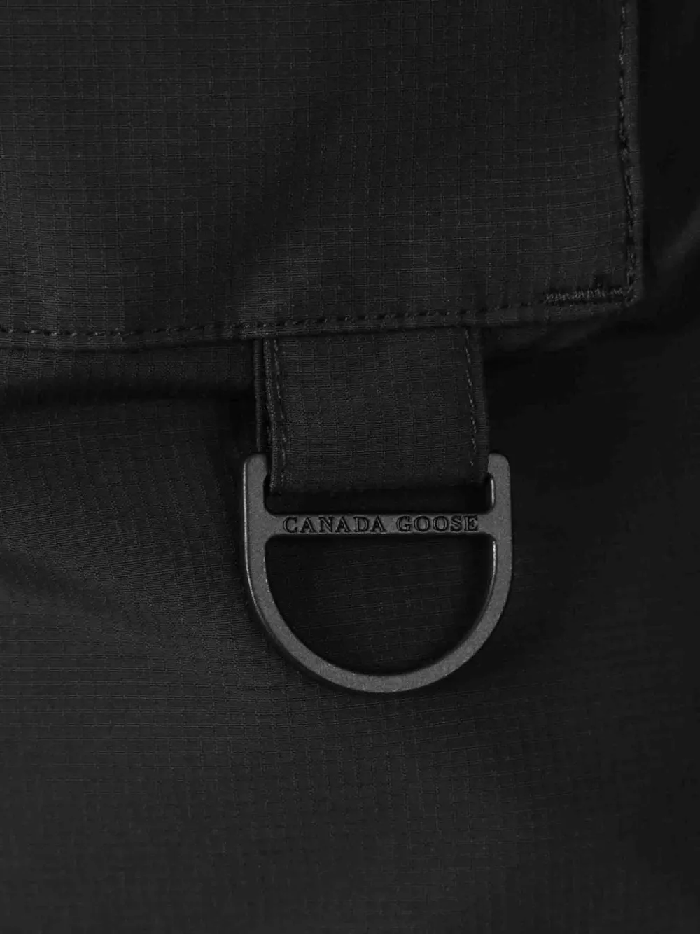 Canada Goose Logo-patch Padded Jacket In Black