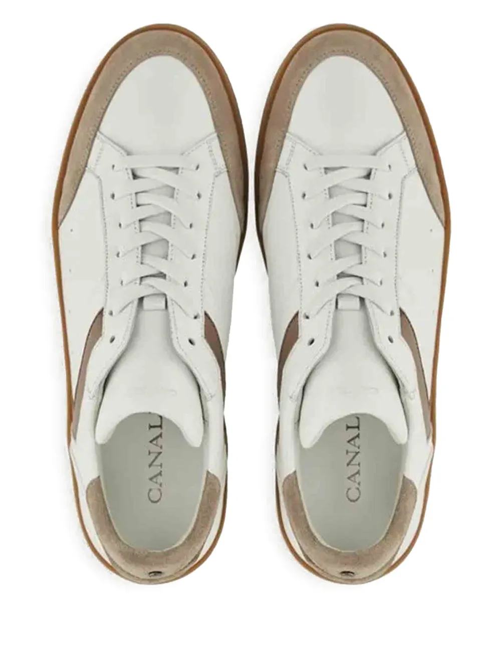 Canali leather-suede sneakers | Low-Tops | Image 2