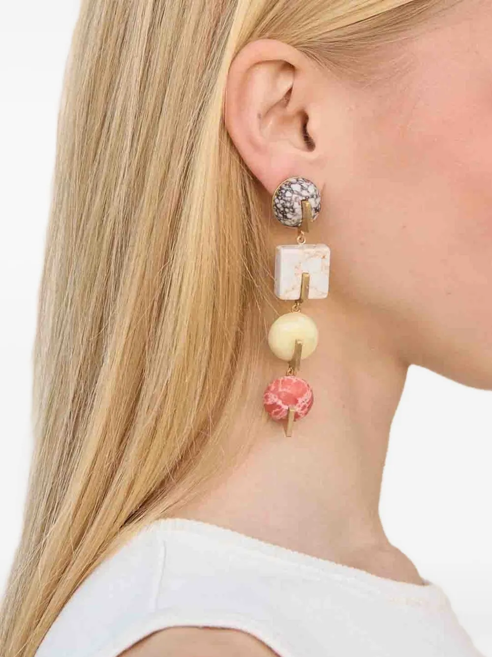 Cult Gaia Gaia oorclips - Goud