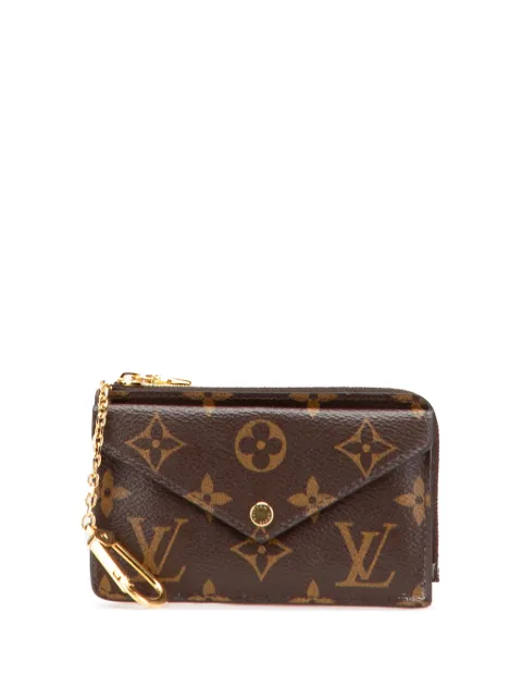 Louis Vuitton Pre-Owned 2021-2025 Monogram Recto Verso card holder
