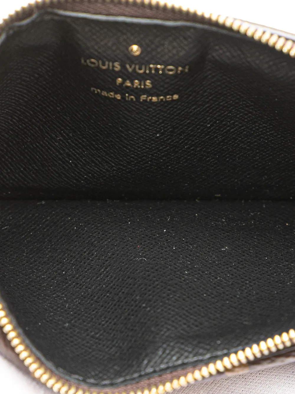 Pre-owned Louis Vuitton 2021-2025 Monogram Recto Verso Card Holder In Brown