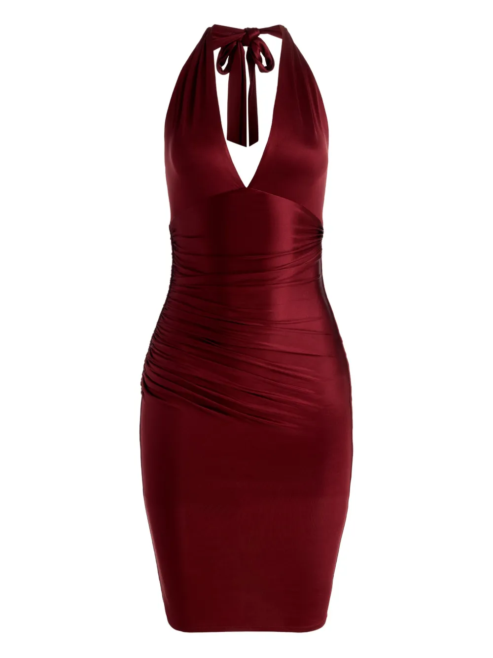 alice + olivia Romy midi dress - Rosso