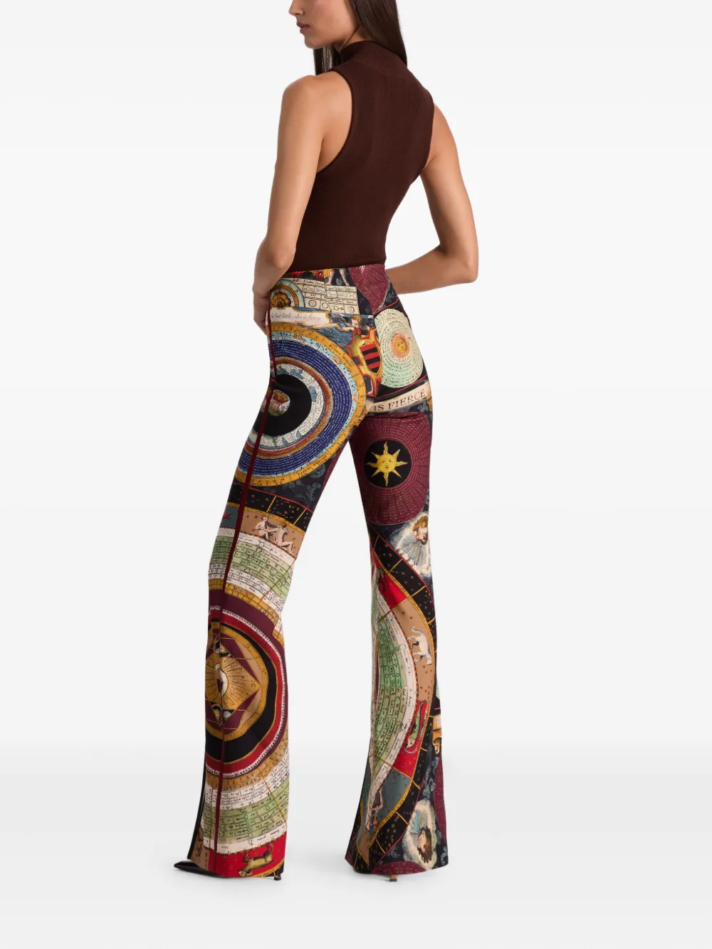 alice + olivia Bootcut broek Rood