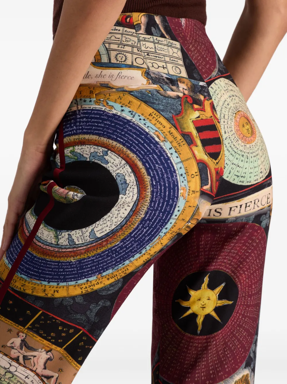 alice + olivia Bootcut broek Rood