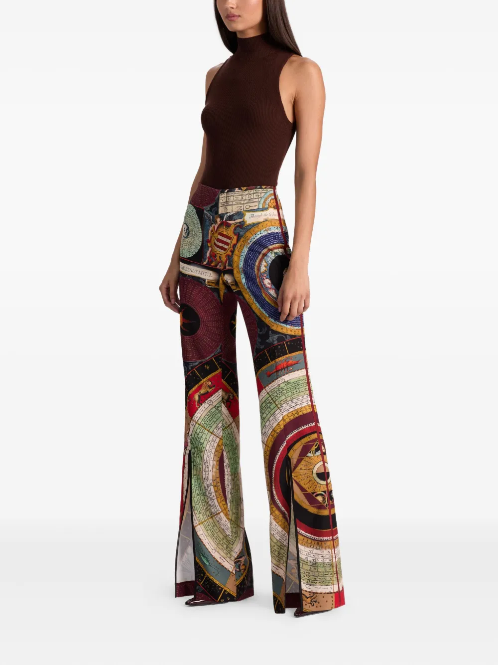 alice + olivia Bootcut broek Rood