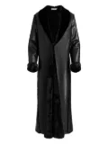 alice + olivia Shelby faux-shearling maxi coat - Black