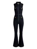 alice + olivia Rachel sleeveless button-detail jumpsuit - Blue