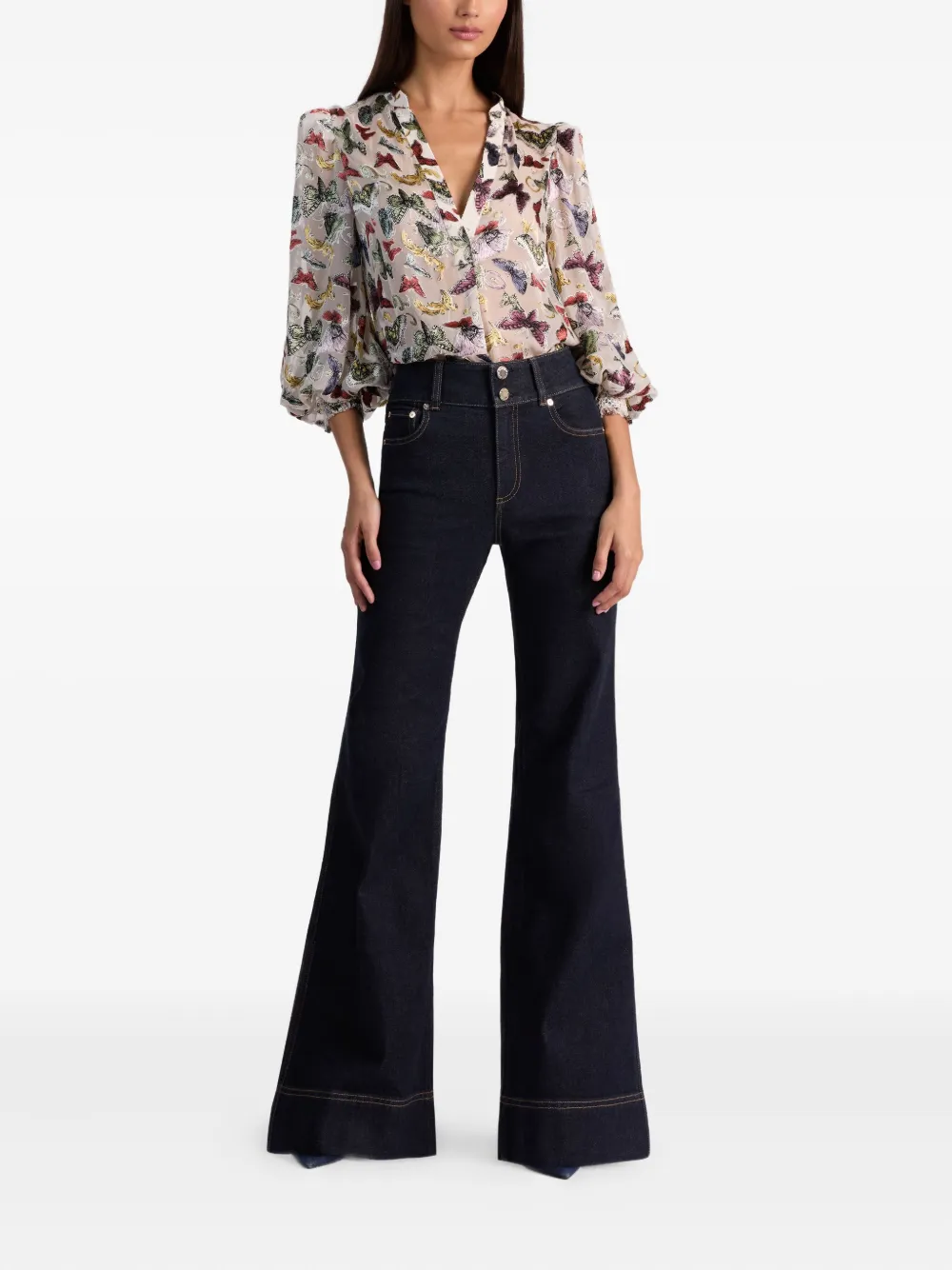 Alice + olivia Sheila blouse - Beige
