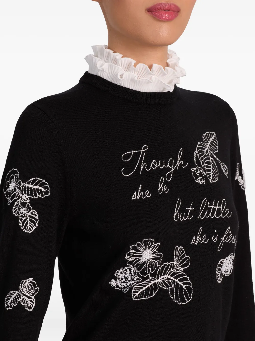 alice + olivia Carolann trui Zwart