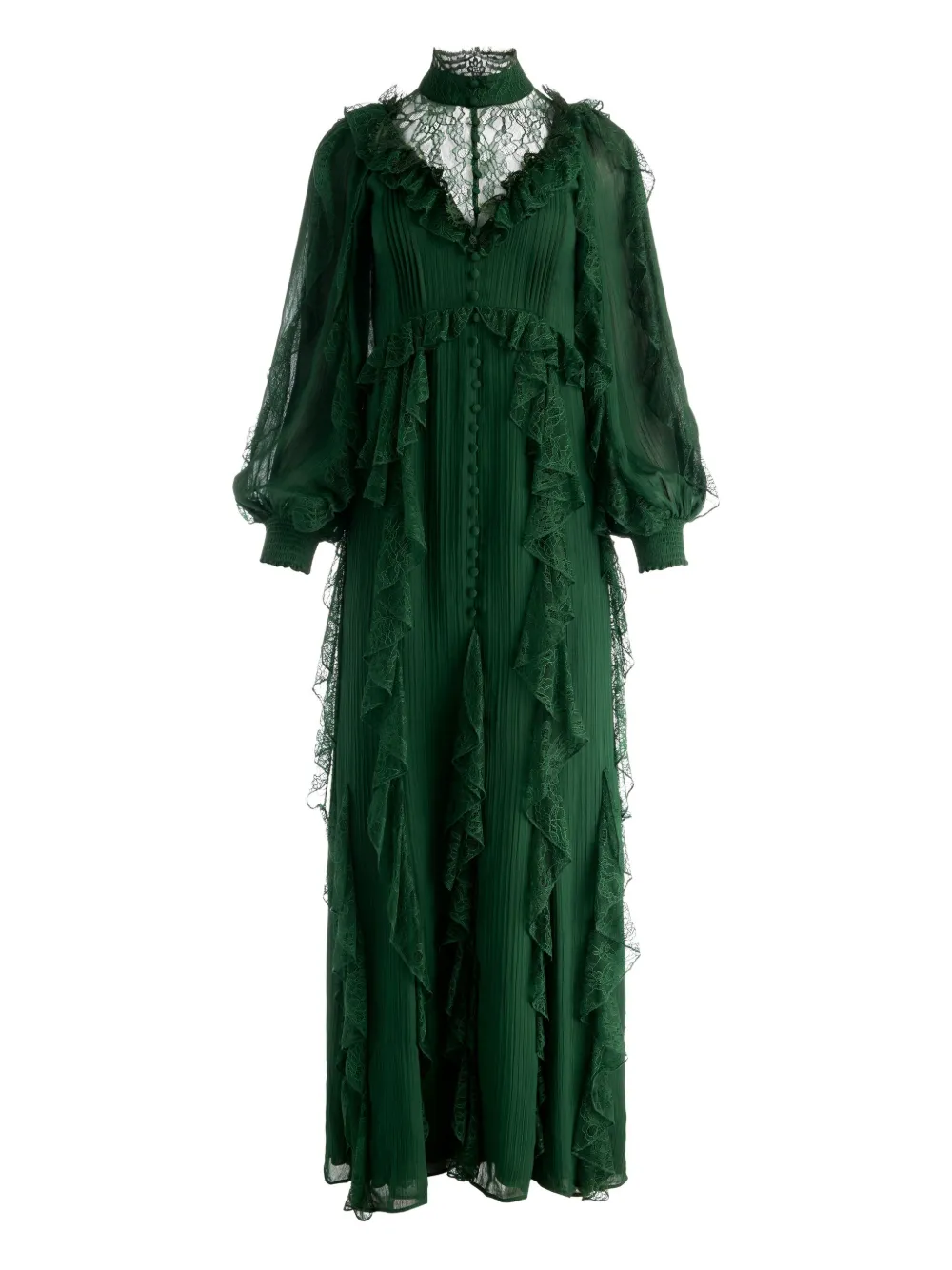 alice + olivia Elea maxi dress - Verde