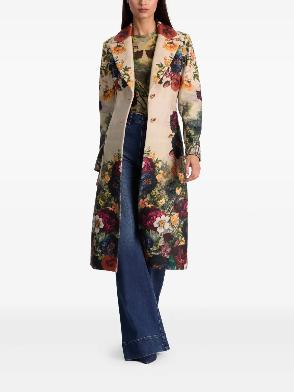  Alice + Olivia Joelle Coat - Neutrals 