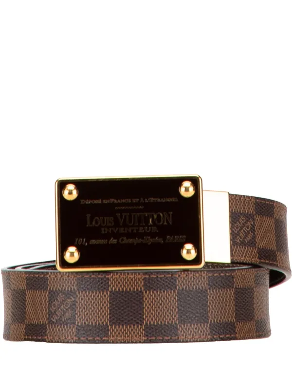 Louis Vuitton Pre-Owned 2008 Damier Ebene Inventeur Reversible