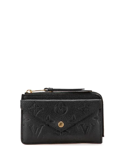 Louis Vuitton Pre-Owned 2021-2024 Monogram Empreinte Recto Verso card holder