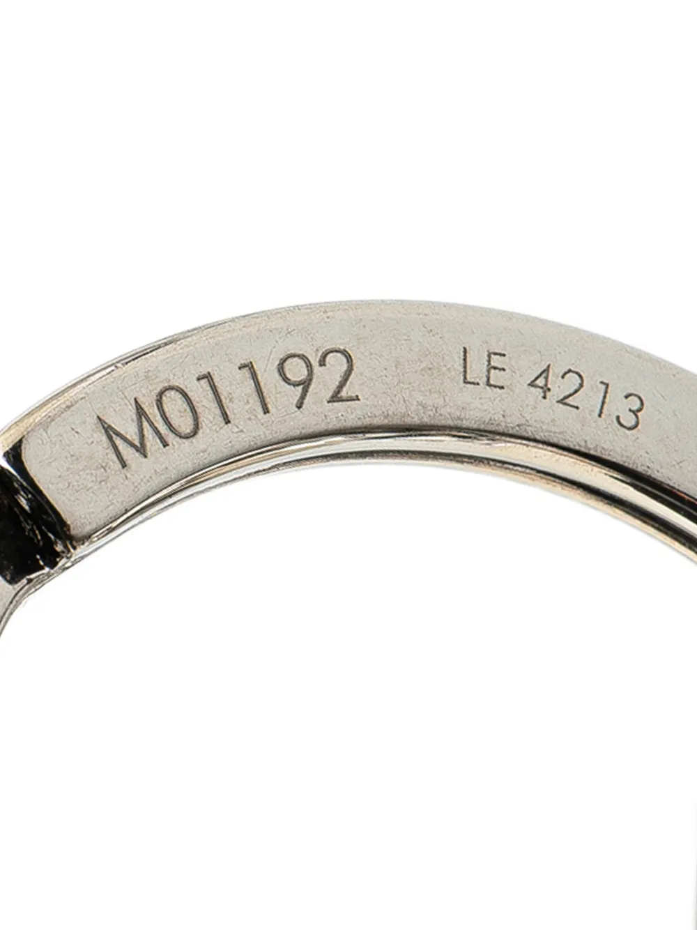 Louis Vuitton Pre-Owned 2023 Stainless Steel LV Initials Holder And Bag Charm key chain | Men | Image 2