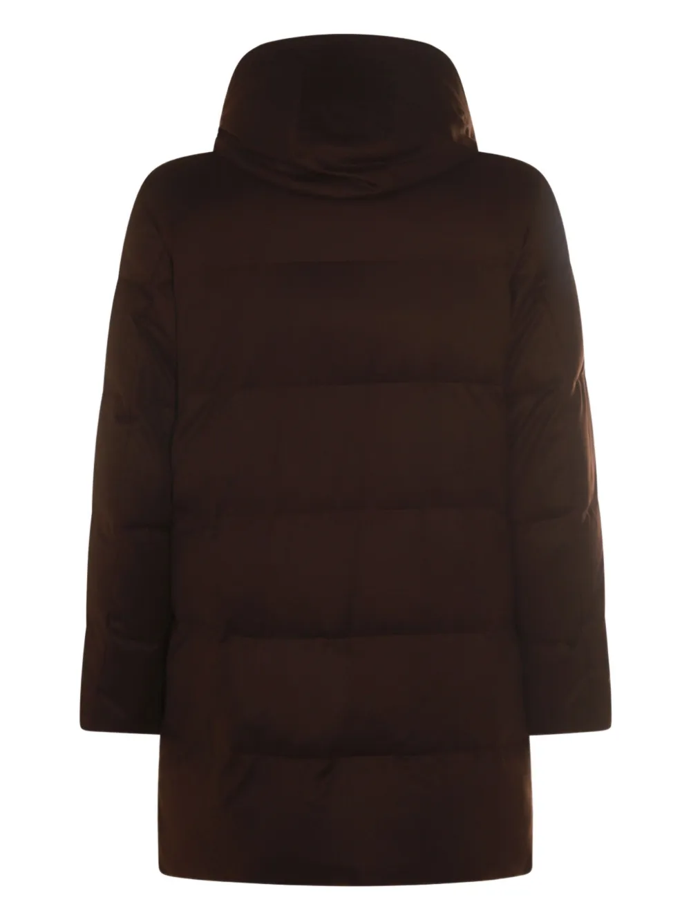 Montecore hooded quilted coat - Bruin