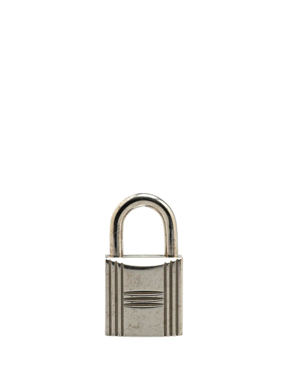 Hermès Pre-Owned 20th Century Palladium Plated Cadena Lock and Key | Silver | Image 1