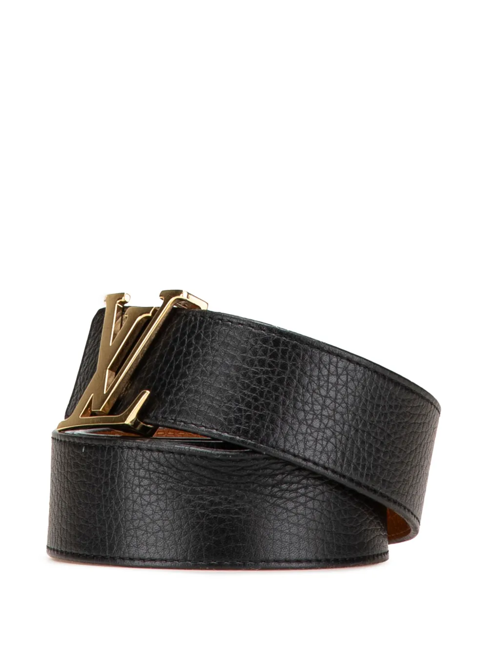 Louis Vuitton Pre-Owned 2014 Leather Initiales belt | Women | Image 2