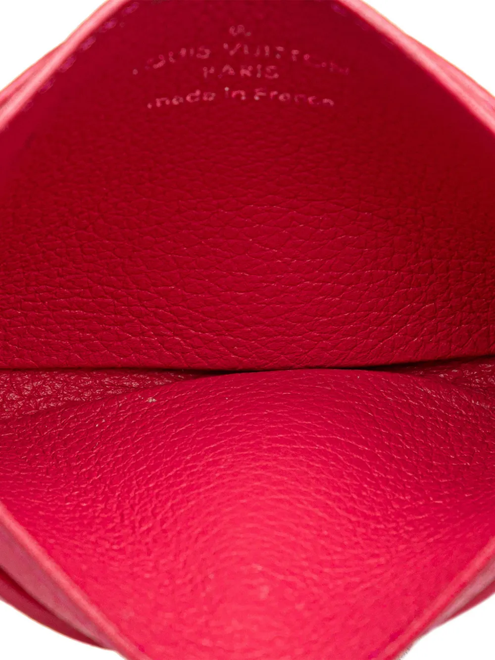 Pre-owned Louis Vuitton 2020 Lockme Card Holder In Pink